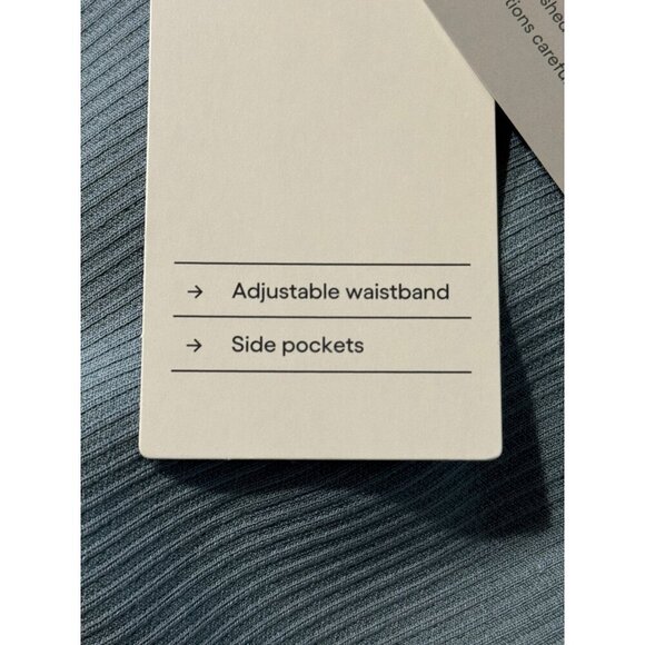 XXL - Womens Airy Sleek Ribbed High Rise Wide Leg Pants - AIM - Steel Blue - Picture 9 of 12